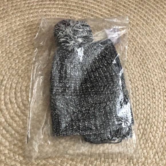 NWT rebecca minkoff marled beanie & arm warmer main image 6